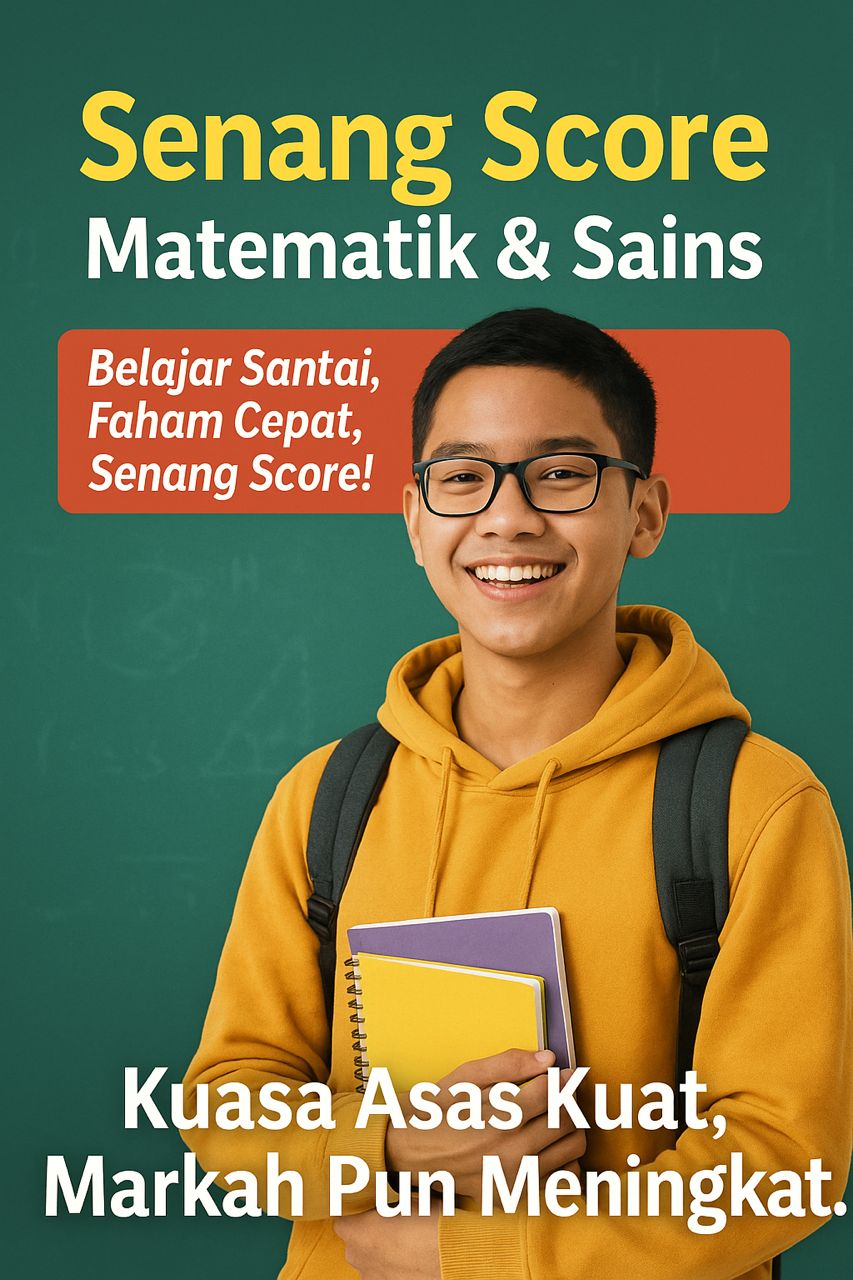 Dari Zero ke Hero – Jom Senang Score Matematik & Sains